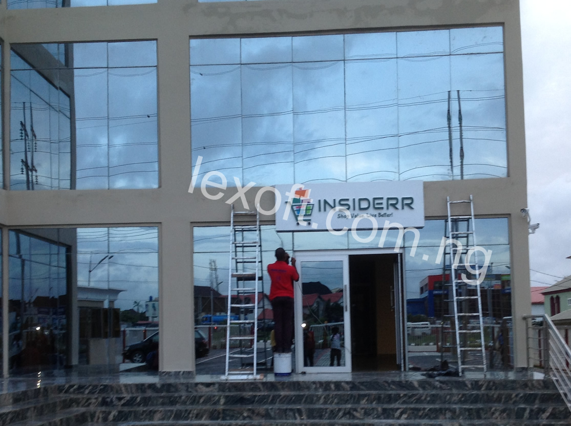 Out Door Signage for Insiderr